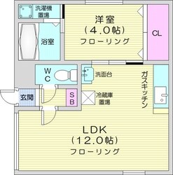 ユタカハイツの物件間取画像